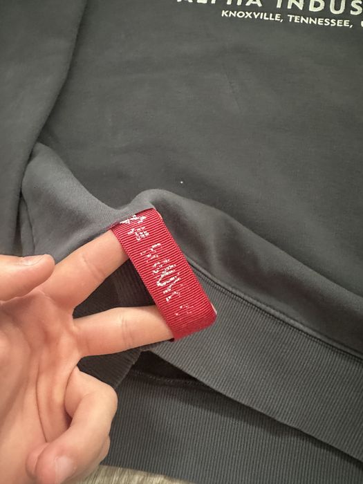 Кофта-свитшот alpha industries