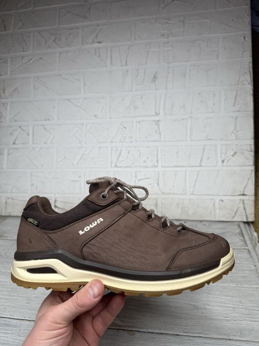 Удобные мужские кроссовки lowa locarno gtx gore-tex 40-41 размер