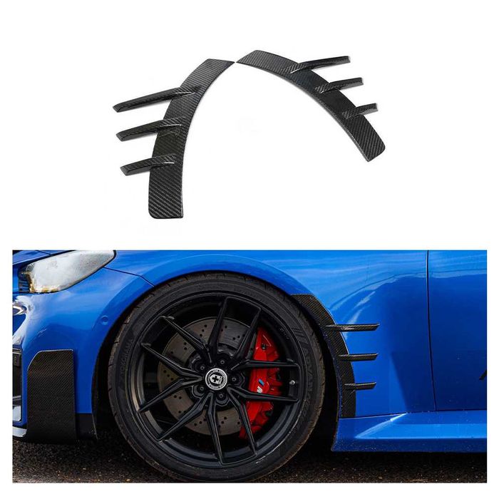 Canardsy Lotki Dokładki Splitterki KOMPLET BMW M2 G87 CARBON
