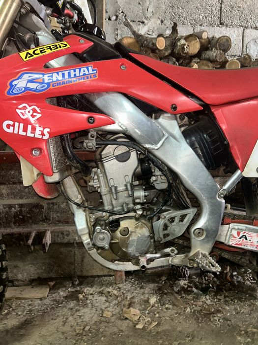 Honda CRF250R versao 2 escapes