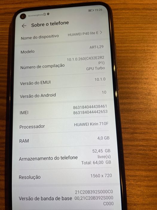 Vendo Huawei p40 lite