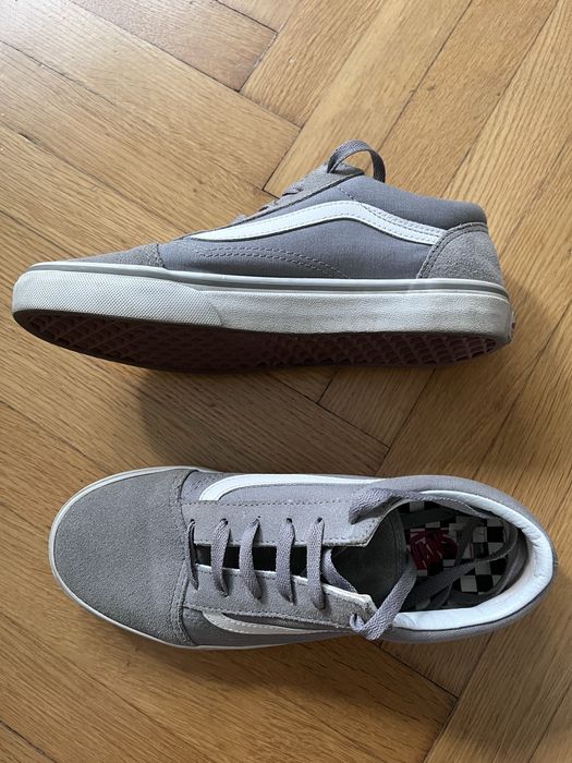 Szare sneakersy Vans Old Skool 38,5