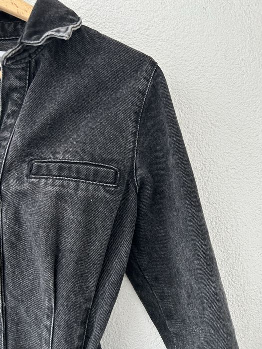 Reserved jeansowa sukienka midi