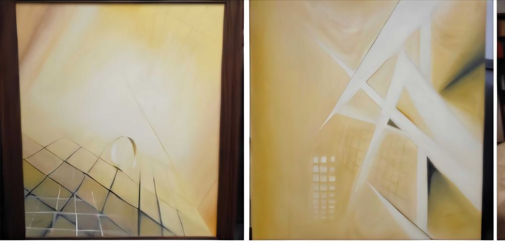 Telas a óleo 50 x60 e 77x57