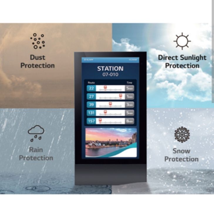 LG 55xe4f-m  monitor zewnętrzny  przemysłowy, reklamowy.