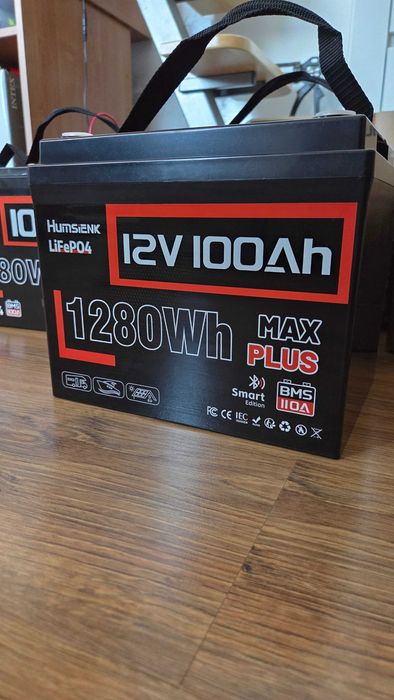 Акумулятор Lifepo4 100Ah Блютуз 1280Вг