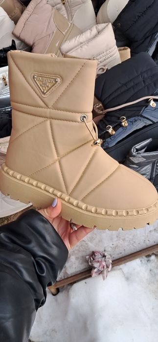 Buty zimowe śniegowce 37 wodoodporne ciepłe