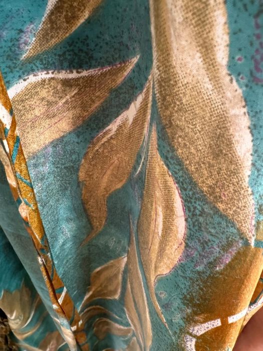 Narzutka kaftan sukienka boho