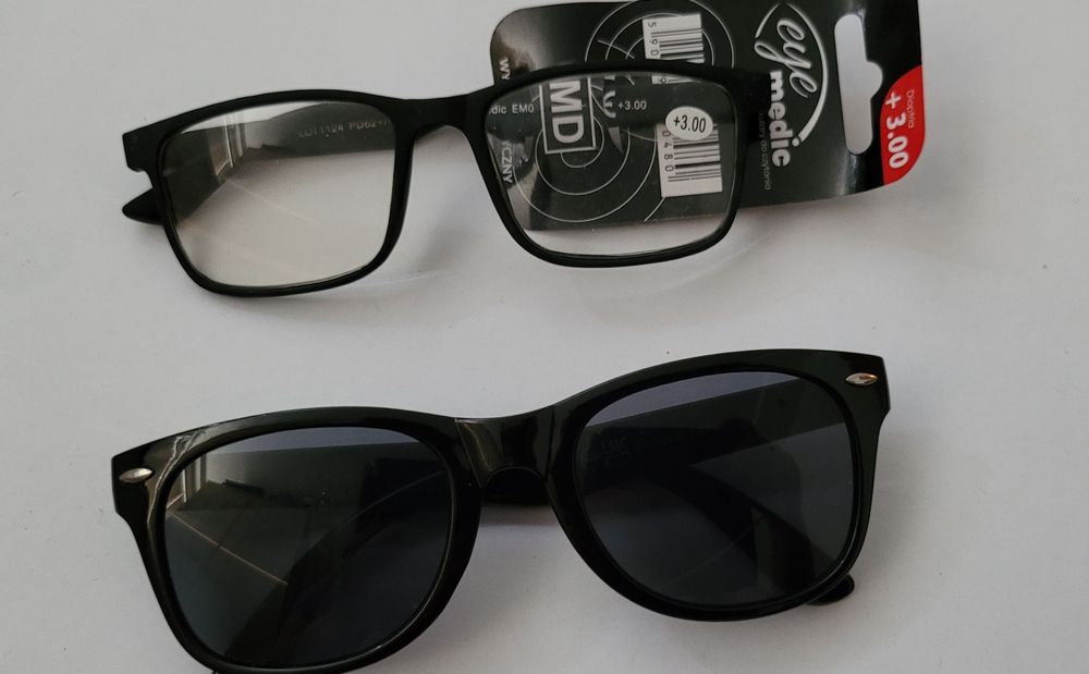 Okulary dwie pary