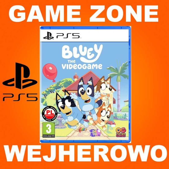 BLUEY The Videogame PS5 = PŁYTA PL Wejherowo / Wymiana