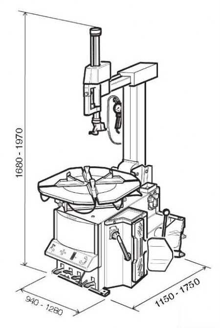 BEST PRODUCTS Montażownica automatyczna ProfiMont 1226-2 Inwerter