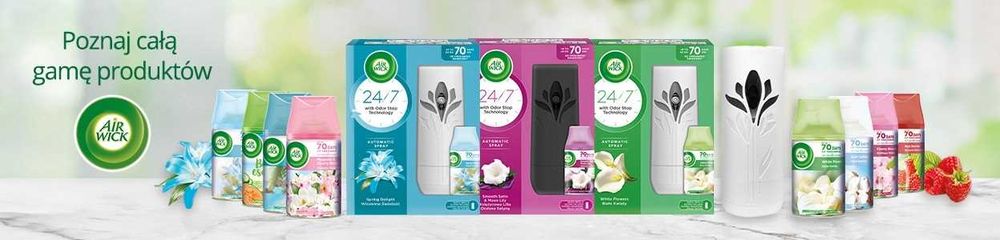 Air wick freshmatic białe kwiaty/white flowers 250 ml wkład
