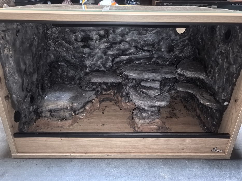 Terrarium 80x40x40 pustynne