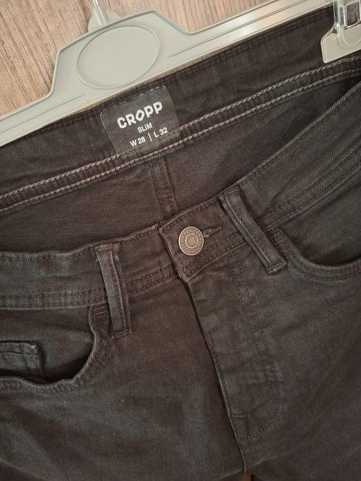 Spodnie Jeansy Croop czarne męskie