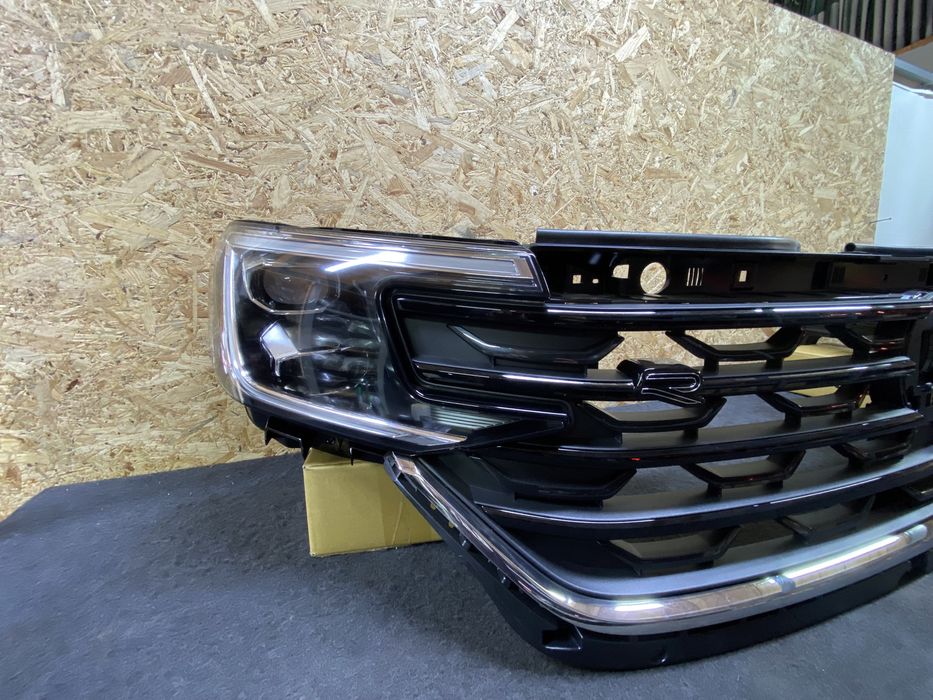 Vw Atlas 2024 usa led iq rline ришотка радиатра фара 3cm