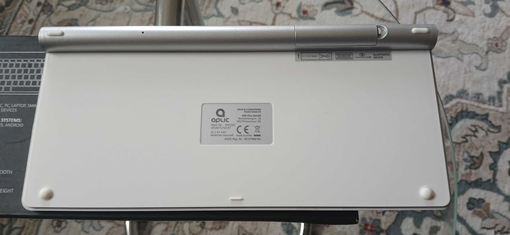 Klawiatura Aplic na bluetooth.