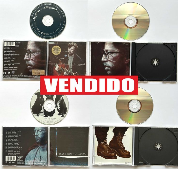 Coleção CDs Eric Clapton