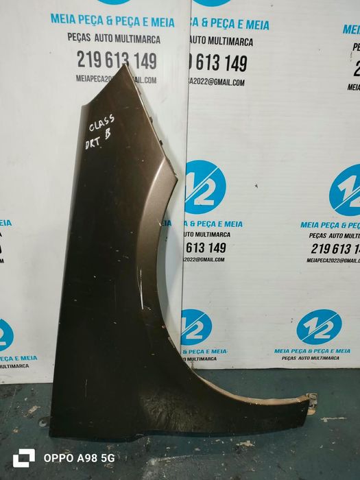 Guarda lamas direito Mercedes Class B de 2008