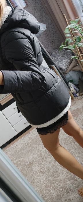 Пуховик з хутром