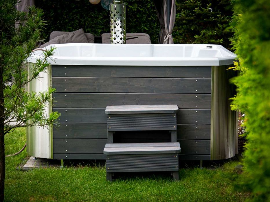 Wanna SPA Jacuzzi ogrodowe 200x190cm HOT TUBA hydro POLSKI PRODUCENT