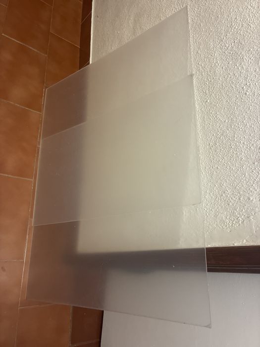 Placas de acrilico transparente