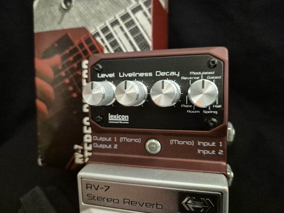 Digitech Hardwire RV-7 Stereo Reverb