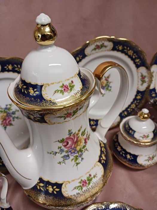 Serwis kawowy Winterling Maria Louise kobalt