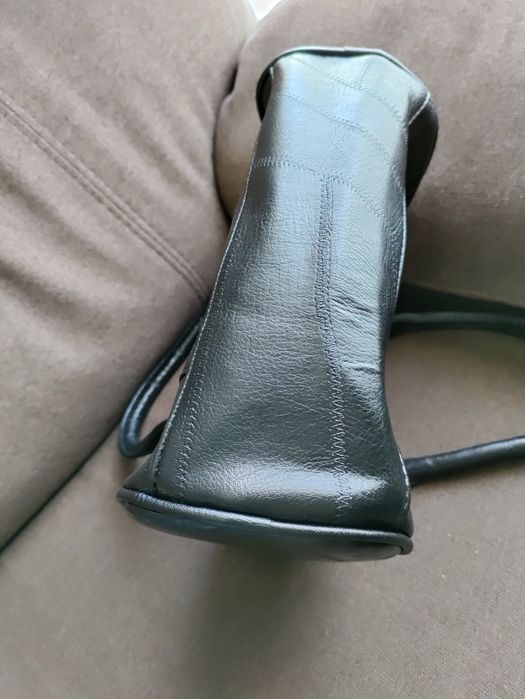 Mala artesanal de couro