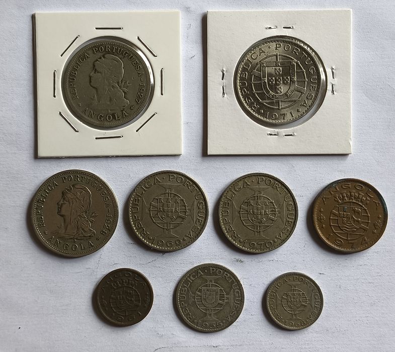 Moedas das Ex-Colonias [Angola, Guiné, Macau e Moçambique]