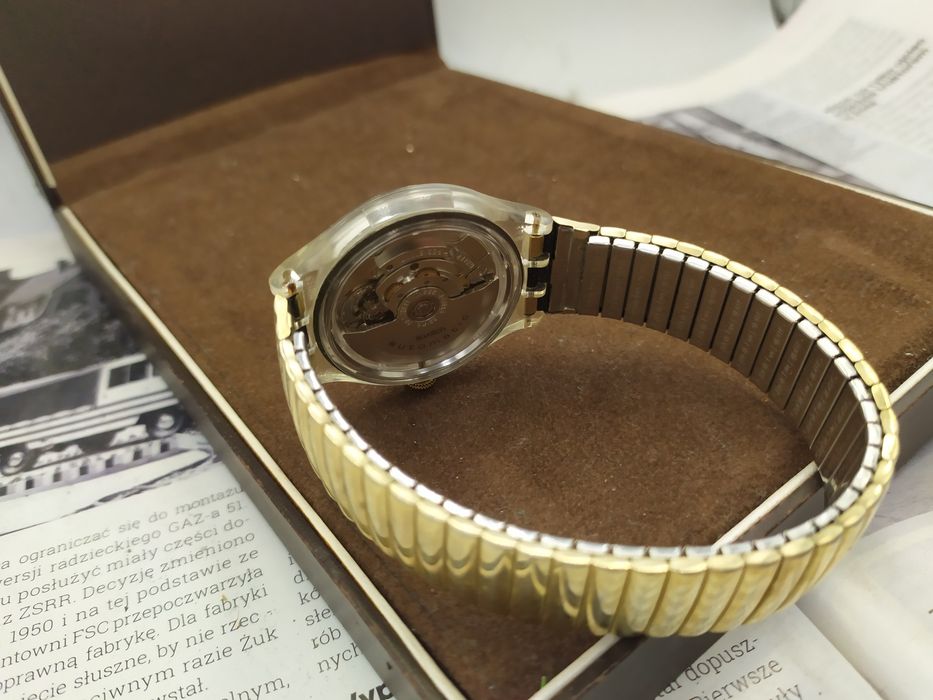 Zegarek Swatch automat eta Swiss unikat