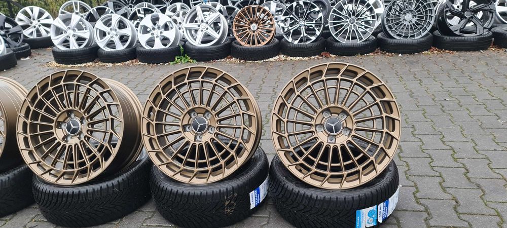 Felgi aluminiowe 19" 5x112 8J ET35 Mercedes Bmw Audi VW Cupra Seat itp