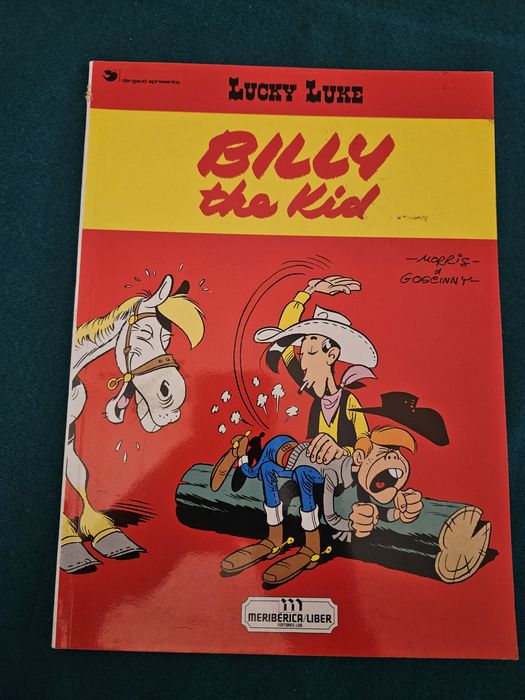 Lucky Luke - Billy the Kid.  Meribérica