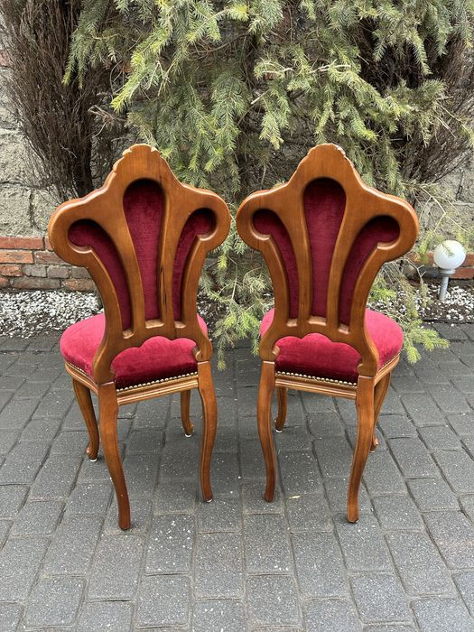 Stylowe Krzesła Ludwikowskie Krzesełko Ludwik Do Toaletki Lub Ozdobne