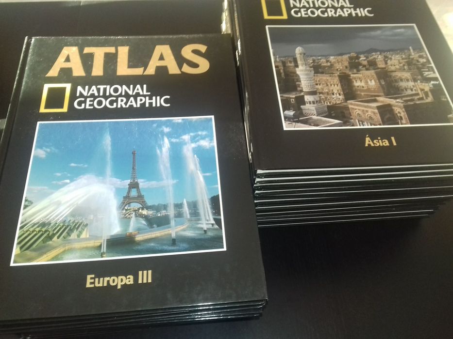 Coleção Atlas National Geographic