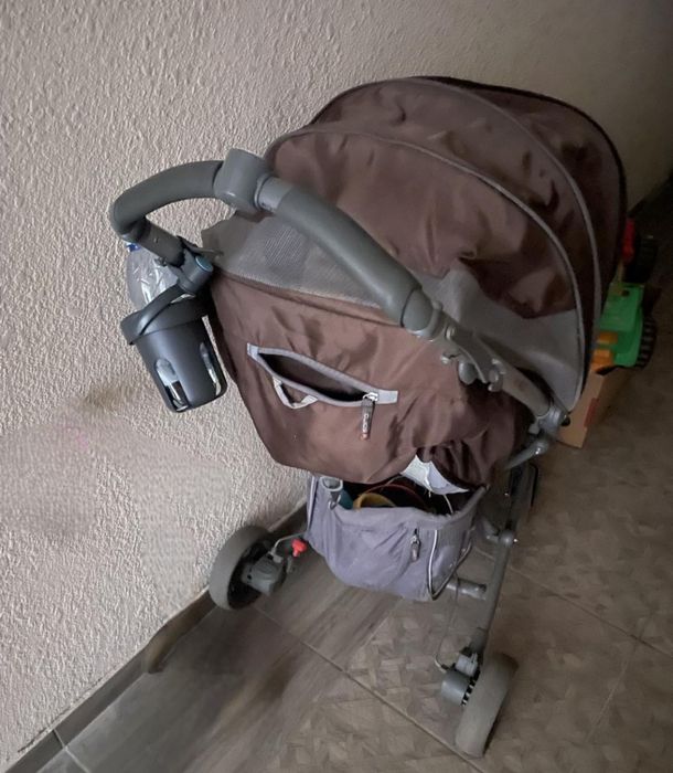 Коляска Espiro Magic (б/у), коричнева