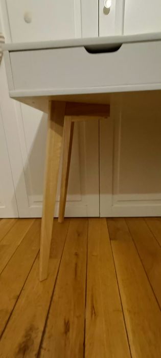 Biurko 50x100 biały naturalny