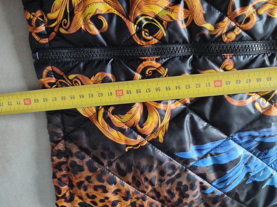 Bezrękawnik pikowany w stylu Versace nowy r 52/54