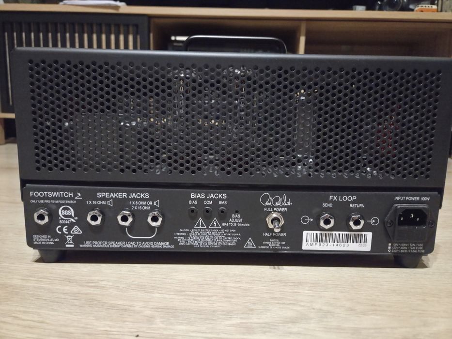 Wzmacniacz lampowy PRS MT 15