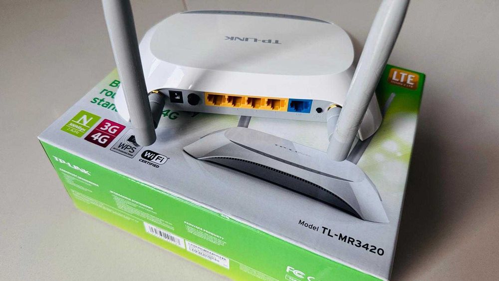 Router Wi-Fi 3G/4G TP-LINK TL-MR3420 umts/hspa/lte