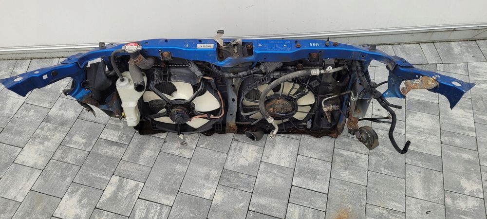 honda jazz ii 1.2b 02-08 pas przedni wzmocnienie chłodnice wiatrak ko