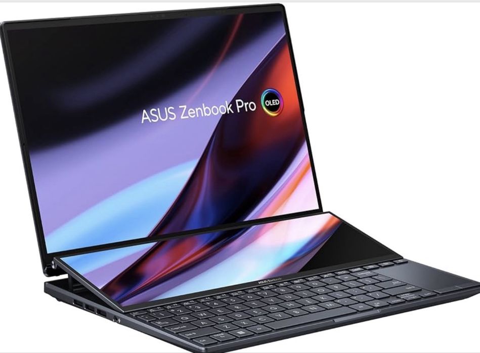 ASUS - Zenbook Pro 14 Duo UX8402ZA 14.5" Laptop - Intel® Core™ i7, 512 GB SSD, Black