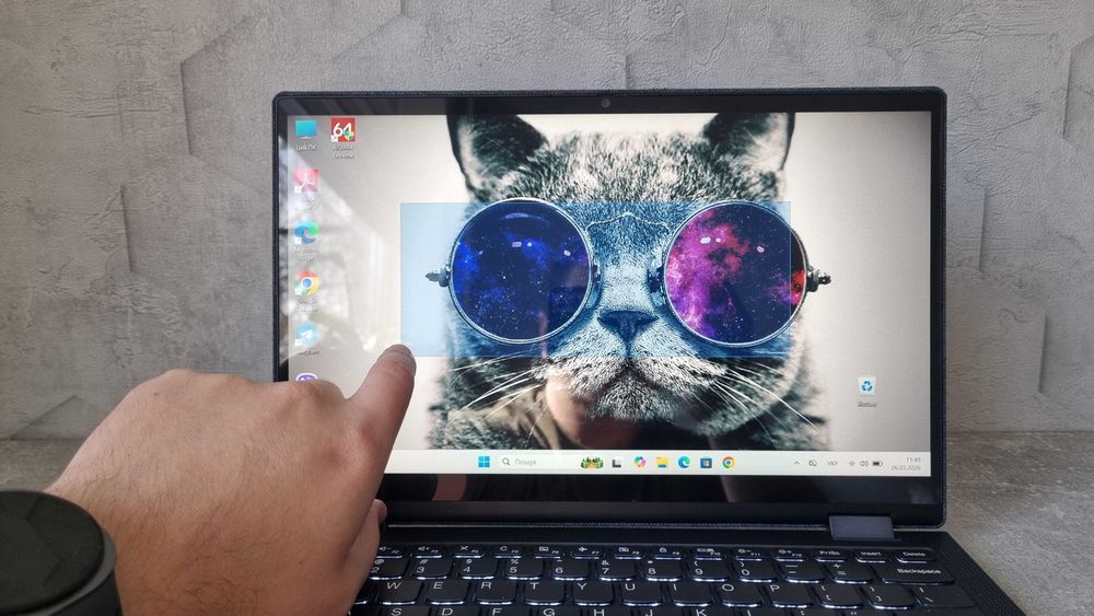 ТОП ЦІНА Lenovo Yoga 6 13ALC6: Ryzen 5-5500U/8ГБ/SSD 256ГБ/13.3" IPS