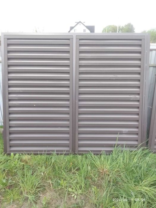 Брама та фіртка металеві