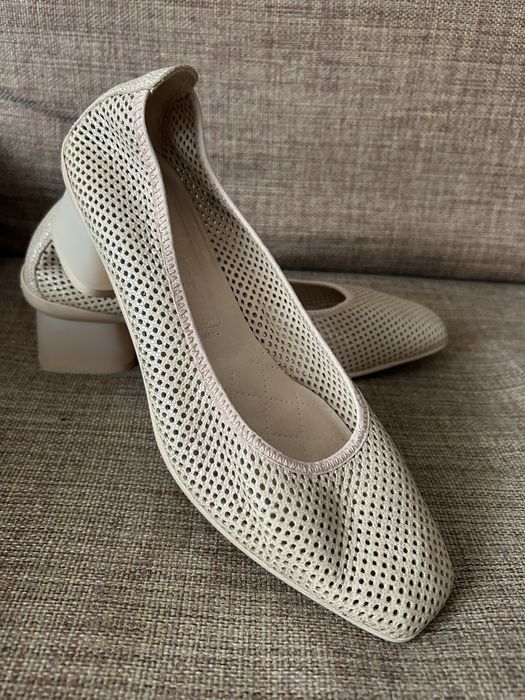 Hispanitas шкіряні туфлі балетки 39 р уст див