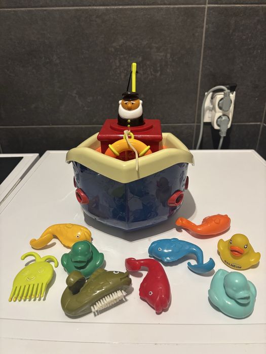 Oddam zestaw zabawek do kąpieli