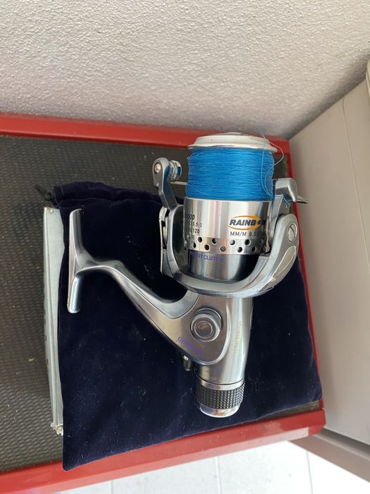 Carrete de pesca rainbow gd 5000 novo