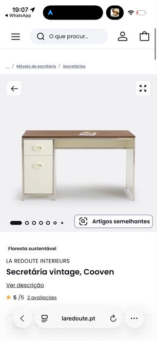 Secretaria vintage nova!