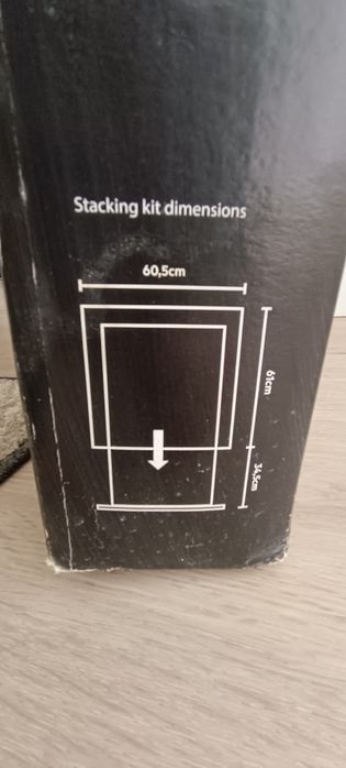 Vendo Kit de Empilhamento Máquinas Lavar e Secar Roupa Novo