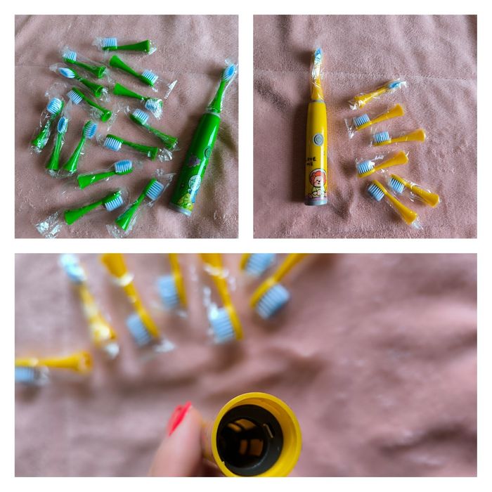 Escovas eléctrica criança + recargas seladas