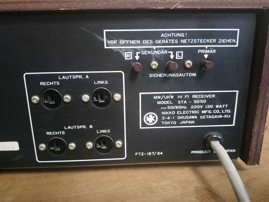 Nikko STA-5050 HIFI amplituner